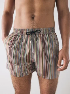PS Paul Smith Black Printed Swim Shorts^ Swimwear