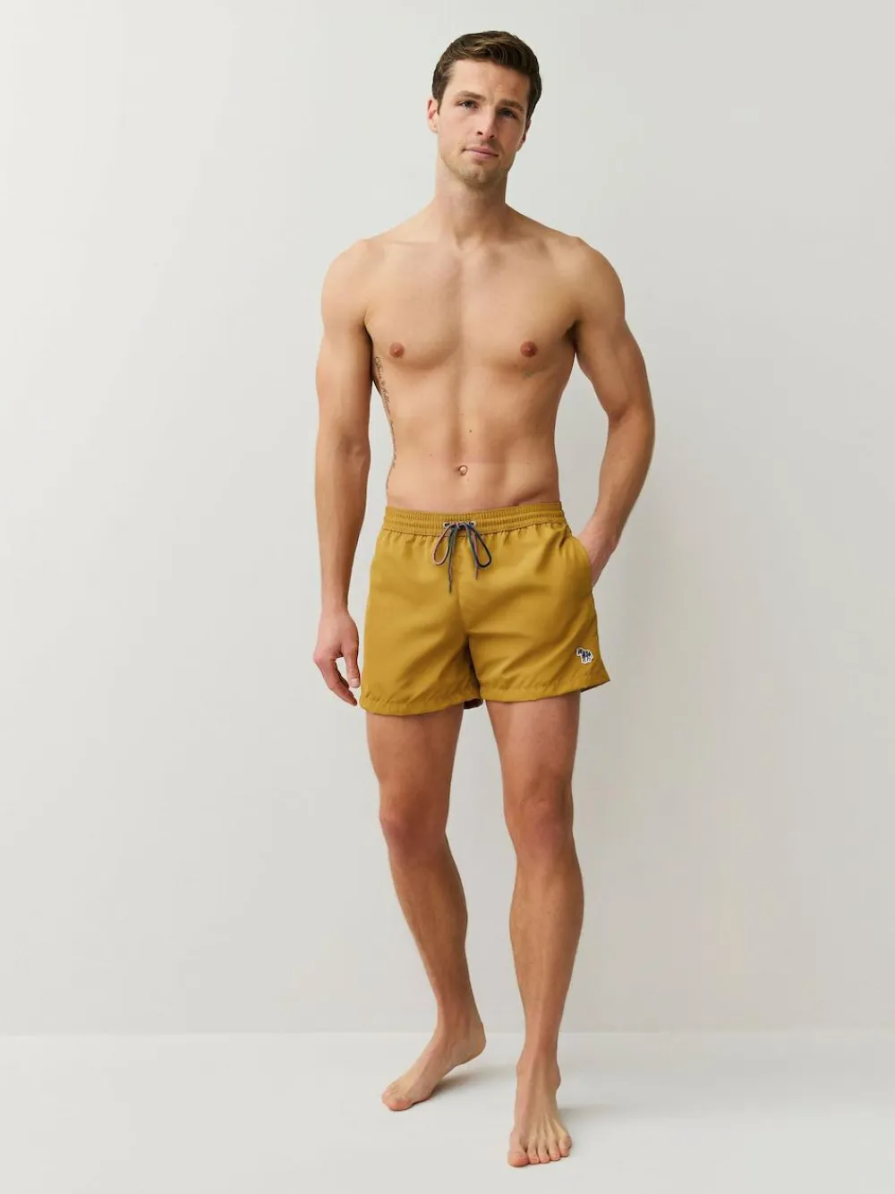 PS Paul Smith Logo Shorts Yellow