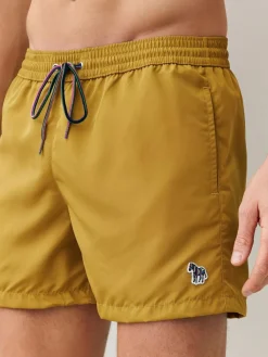 PS Paul Smith Logo Shorts Yellow