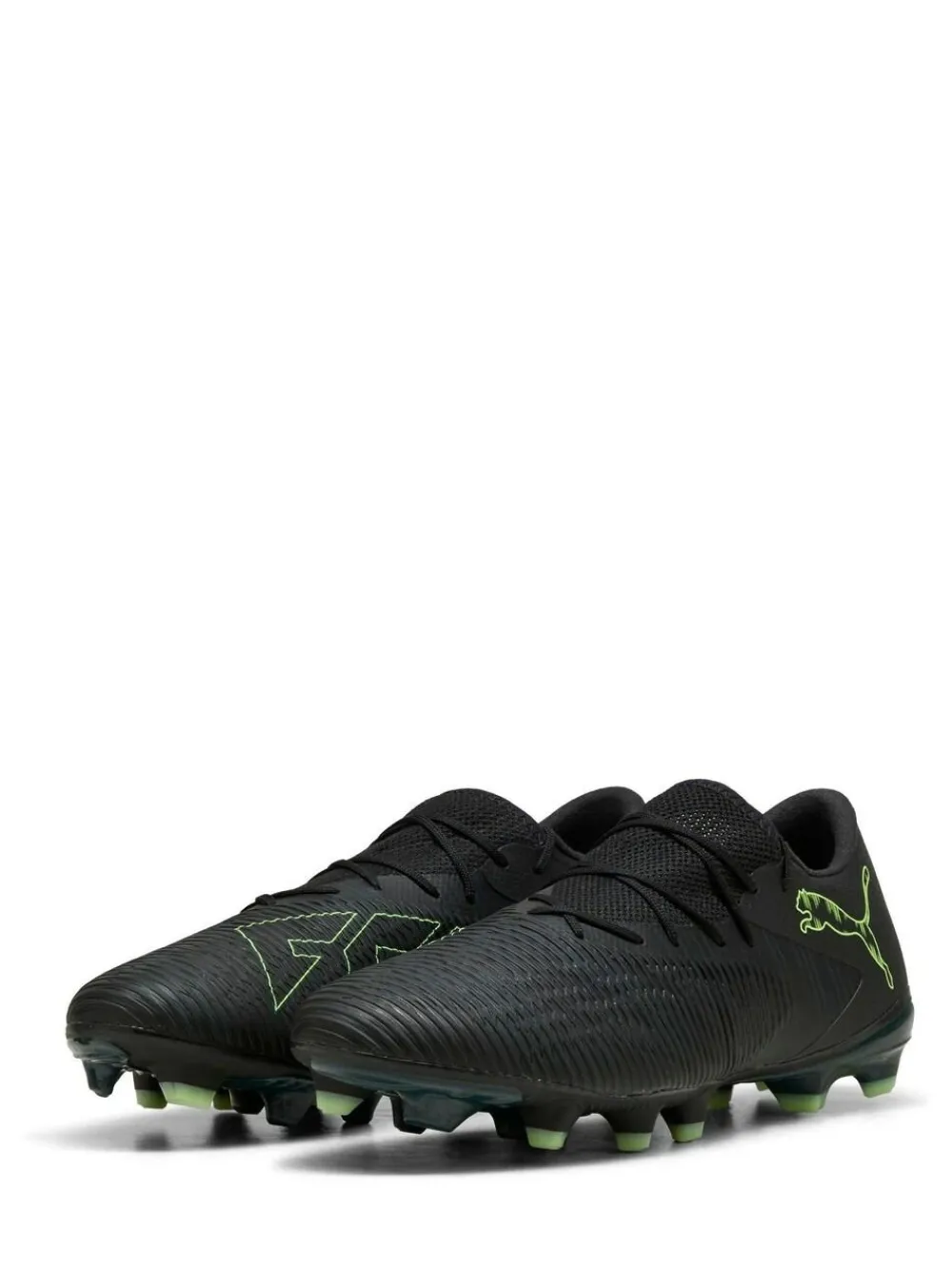 Puma Black Mens Future 8 Match Low Firm Ground Football Boots