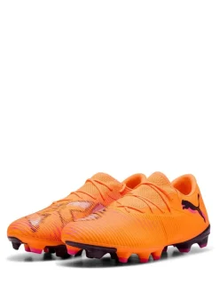 Puma Orange Mens Future 8 Match Low Firm Ground Football Boots^ Soccer Cleats