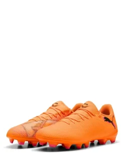 New Puma Orange Mens Future 8 Play Firm Ground Football Boots