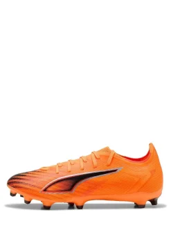 New Puma Orange Mens Ultra 6 Match Firm Ground Football Boots