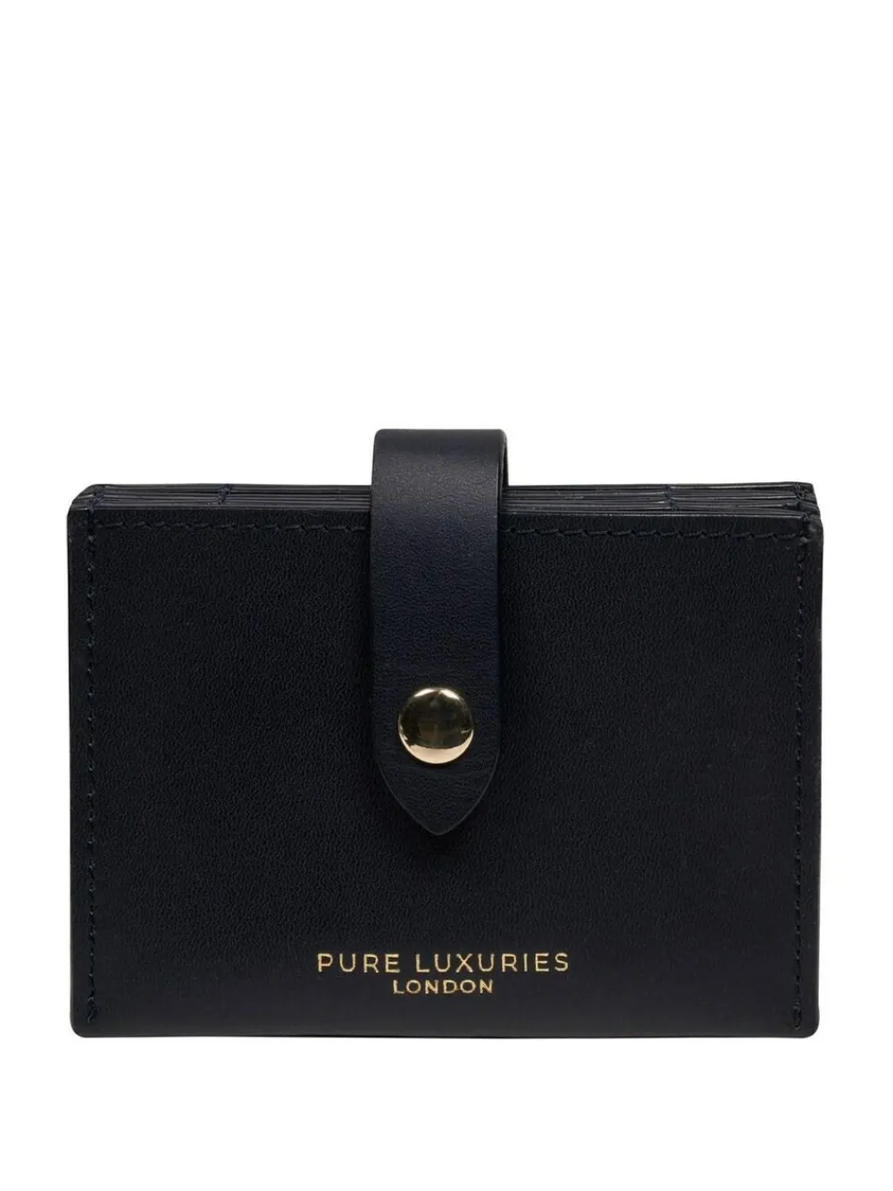 Pure Luxuries London 'Allie' Leather Accordion Card Holder^Women Purses