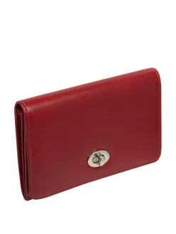 Hot Pure Luxuries London Amber Leather Purse Red