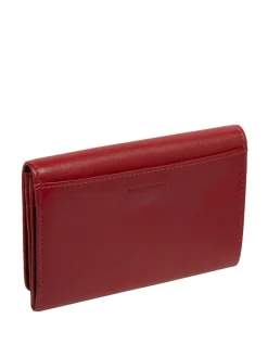 Hot Pure Luxuries London Amber Leather Purse Red