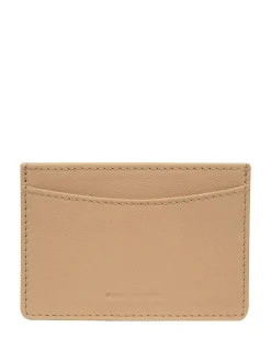 Sale Pure Luxuries London 'Anna' Leather Card Holder Brown