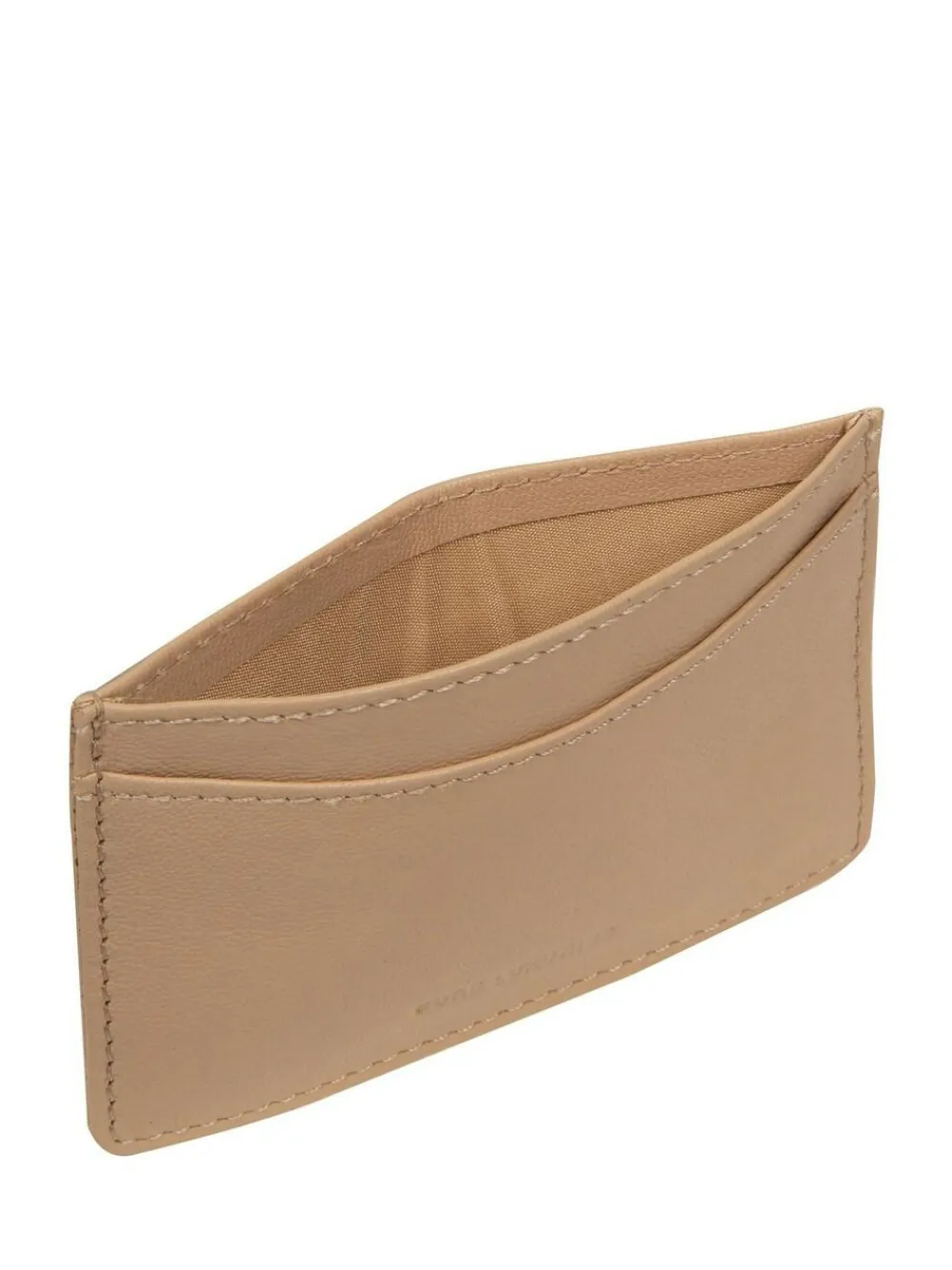 Sale Pure Luxuries London 'Anna' Leather Card Holder Brown