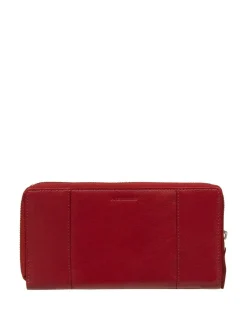 Online Pure Luxuries London April Leather Purse Red