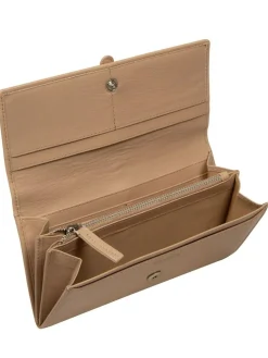 Clearance Pure Luxuries London 'Harriet' Leather Purse Natural