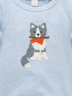 Purebaby Appliqué Bodysuit^BOY Bodysuits & Vests|Vests