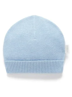 Outlet Purebaby Textured Beanie Blue