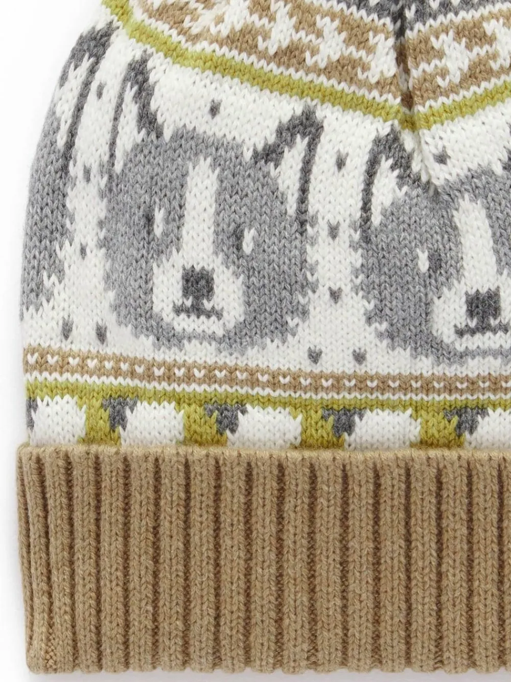 Discount Purebaby Brown Sheep Dog Beanie