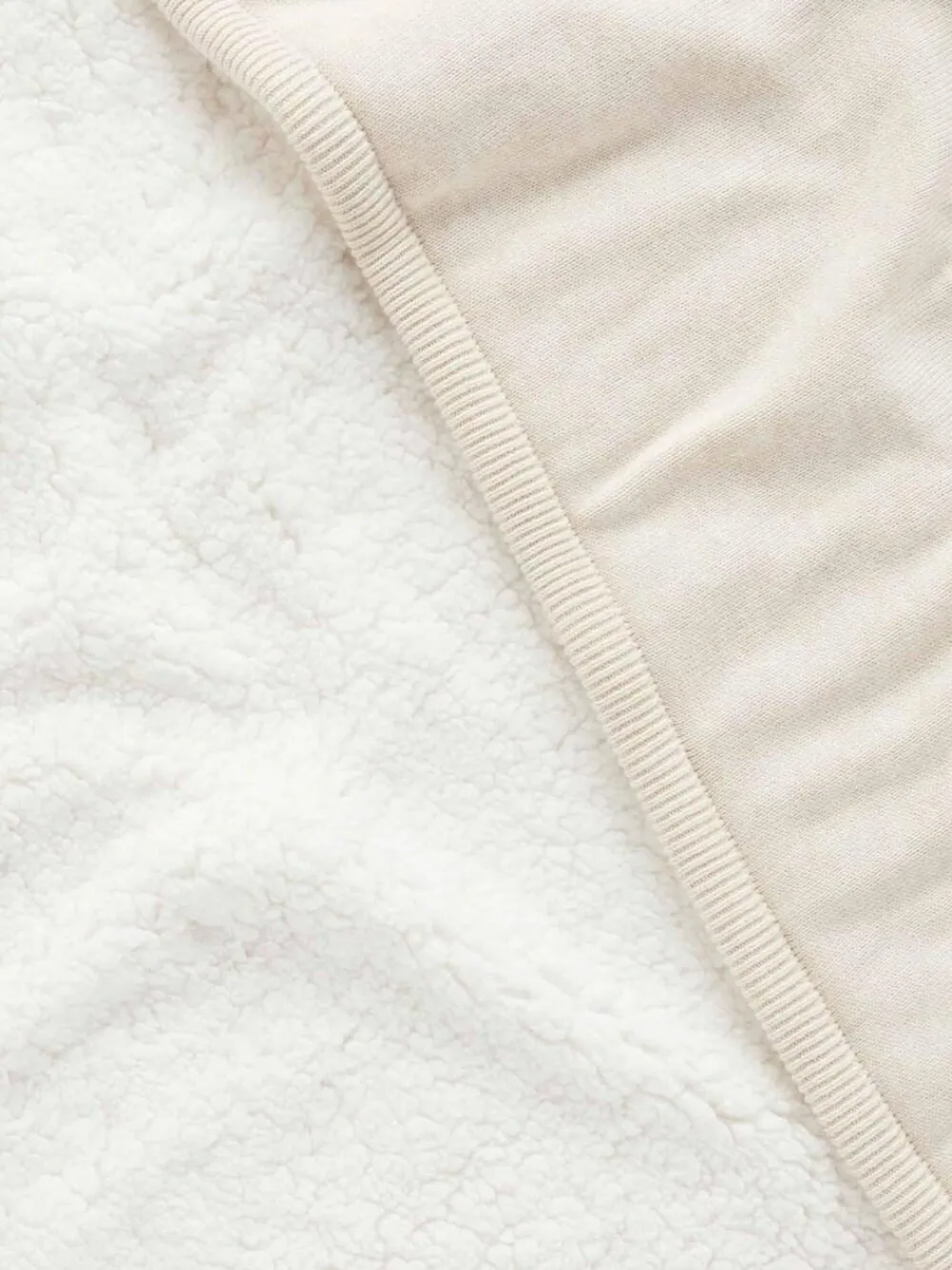 Best Purebaby Embroidered Lined Blanket Natural/Coral