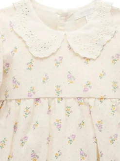 Purebaby Pink Gathered Bodysuit^ Bodysuits & Vests|Vests