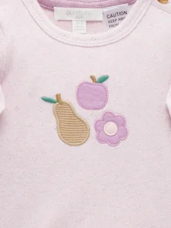 Purebaby Appliqué Bodysuit^BOY Bodysuits & Vests|Vests