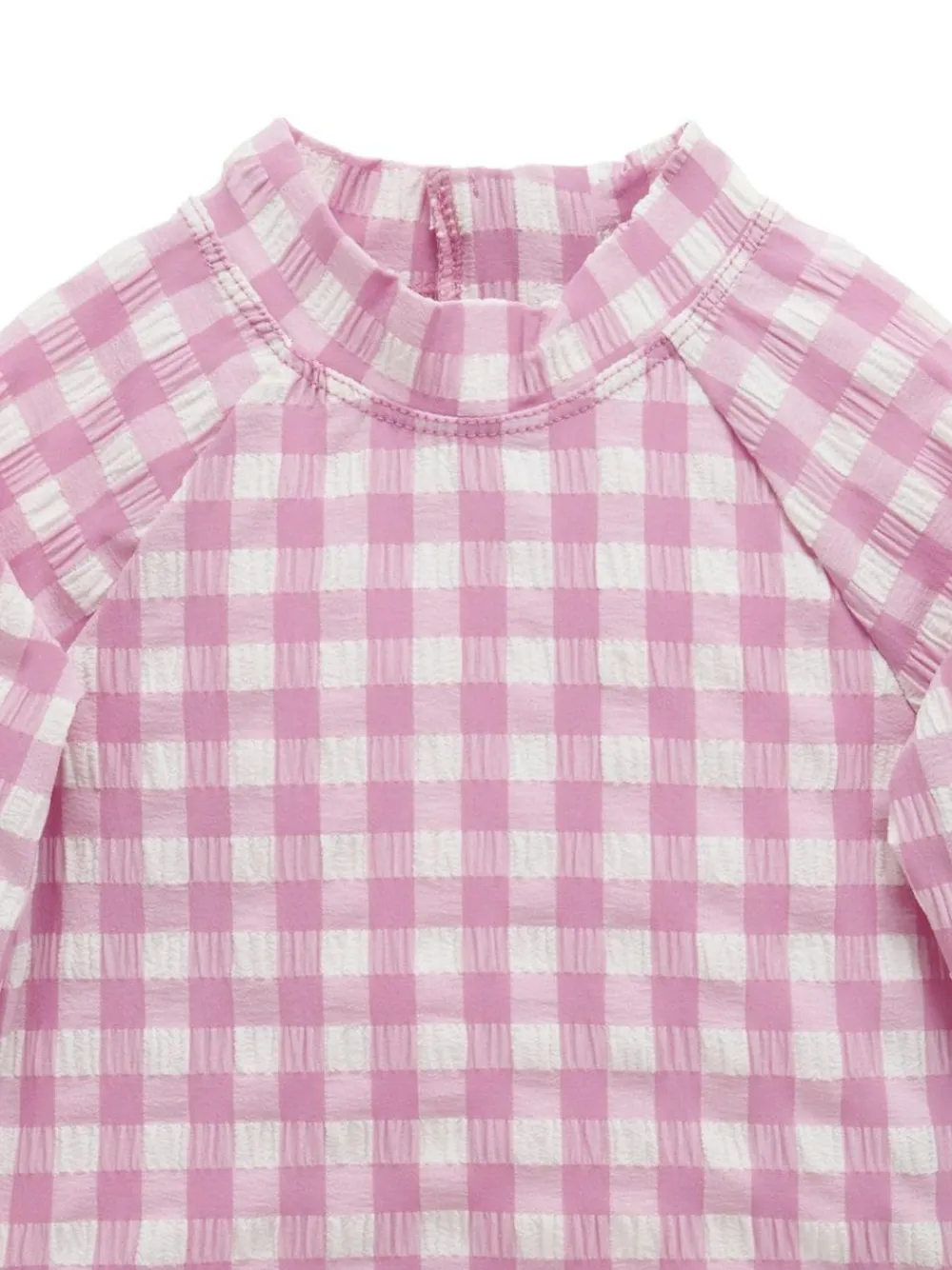 Purebaby Pink Long Sleeve Rashie Swim Set^ Swimwear|Swimwear