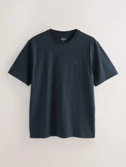 Next Purple / Navy Blue / Orange / Green Regular Fit T-Shirts 4 Pack^ Tops & T-Shirts