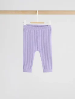 Next Purple Baby Knitted Jumper and Leggings Set 2 Piece (0mths-3yrs)^ Newborn Clothing|Sets & Co-Ords