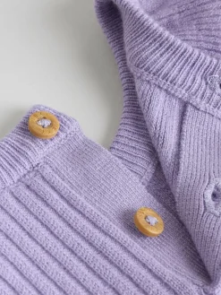Next Purple Baby Knitted Jumper and Leggings Set 2 Piece (0mths-3yrs)^ Newborn Clothing|Sets & Co-Ords