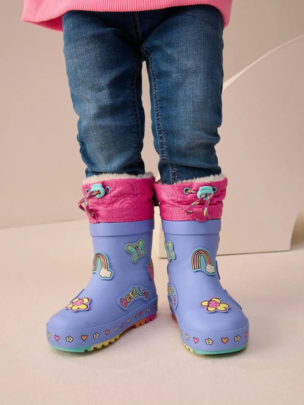 Next Character Thinsulate Lined Cuff Wellies^ Boots