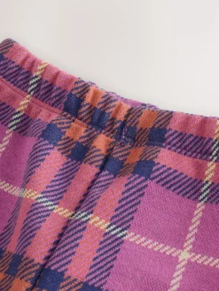 Next Purple Check Leggings (3mths-7yrs)^ Cosy Club
