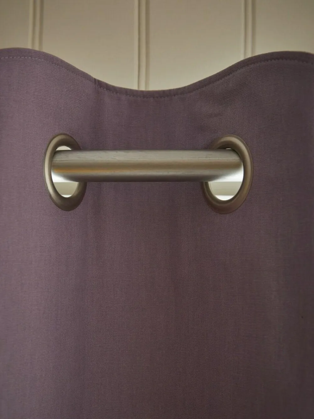 Sale Next Purple Elderberry Blackout/Thermal Cotton Eyelet Curtains