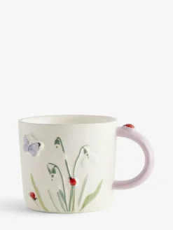 Hot Next Purple Floral Wildlife Mug