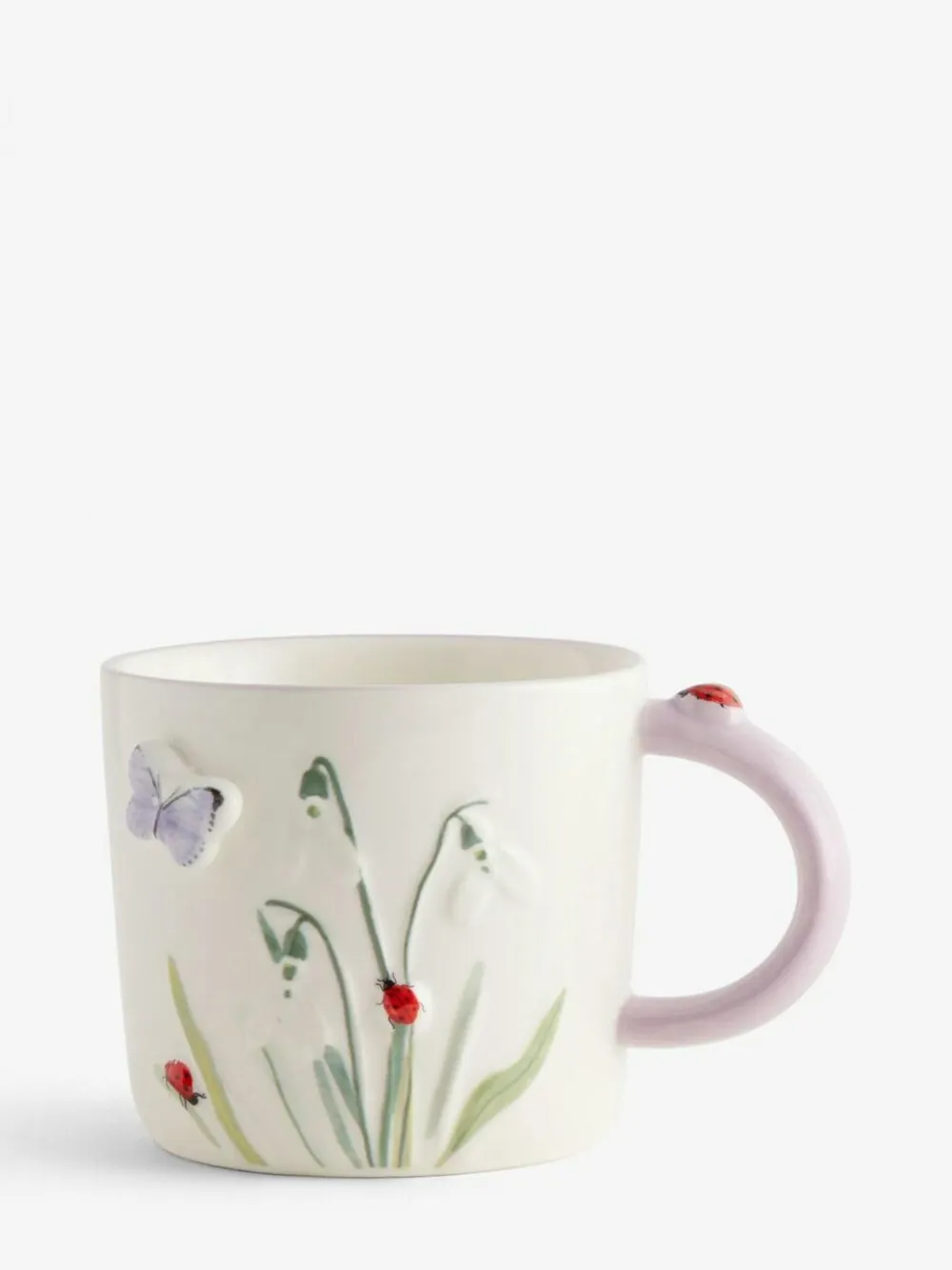 Hot Next Purple Floral Wildlife Mug