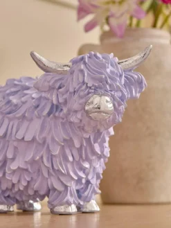 Next Purple Hamish The Highland Cow Small Ornament^ Ornaments