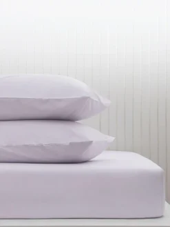 Next Purple Lilac Cotton Rich Fitted Bed Sheet^ Bedsheets & Pillow Cases