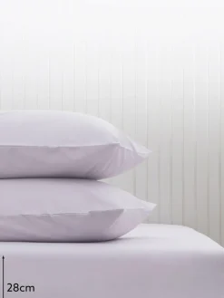 Next Purple Lilac Cotton Rich Fitted Bed Sheet^ Bedsheets & Pillow Cases