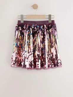 Next Purple Ombre Sequin Skirt (3-16yrs)^ Shorts & Skirts