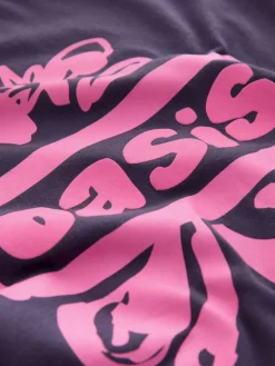 Next Oversized Oasis Band T-Shirt (3-16yrs)^ T-Shirts