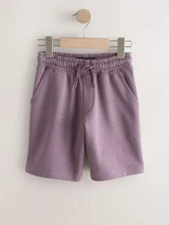 Next Purple Regular Fit Basic Shorts (3-16yrs)^BOY Shorts
