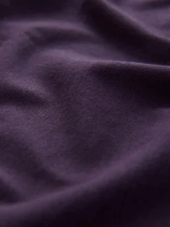 Next Purple Regular Fit Essential Crew Neck Cotton T-Shirt^ Tops & T-Shirts