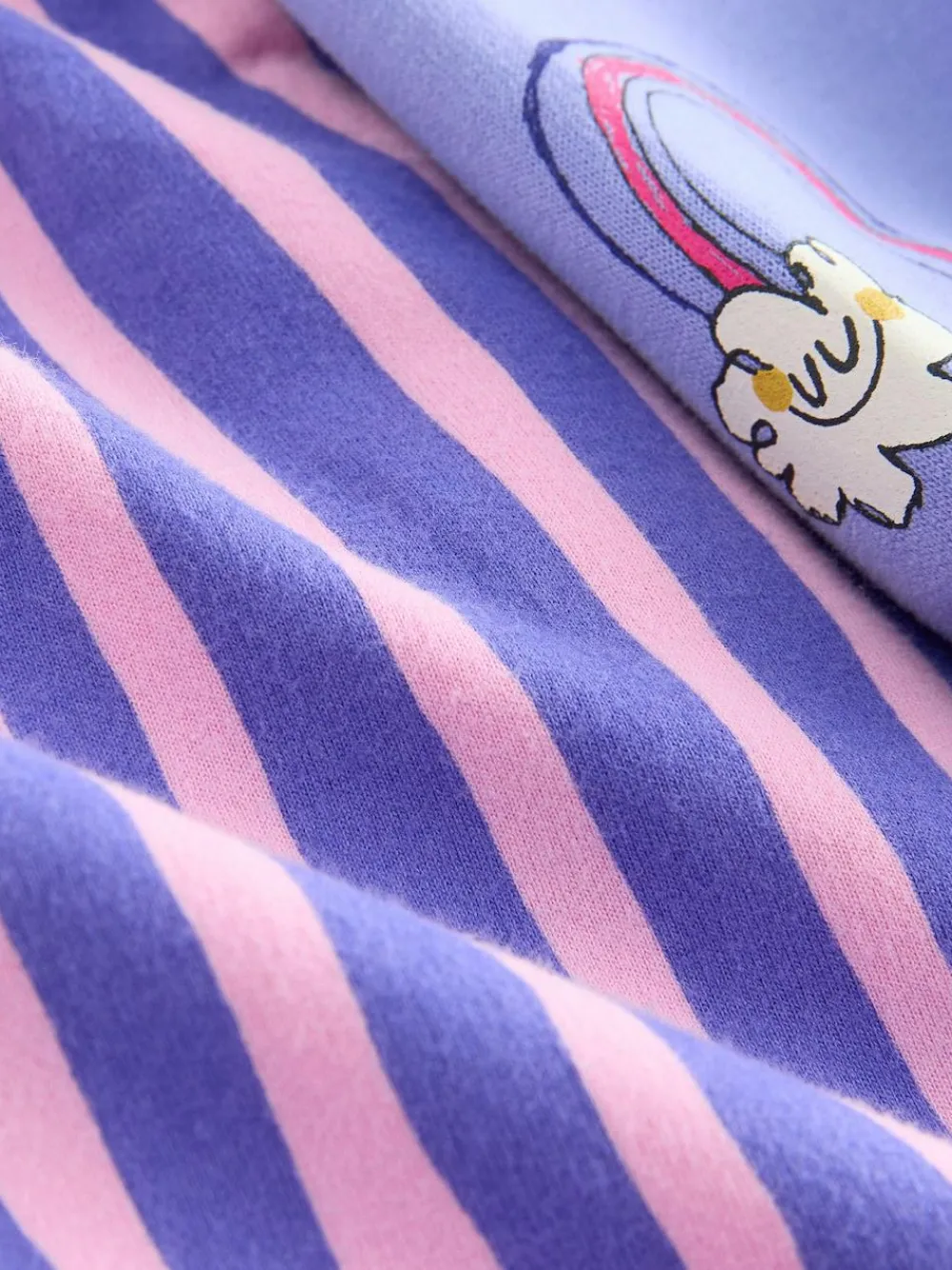 Next Purple Stripe Flower Hoodie & Barrel Leg Joggers Set (3mths-7yrs)^ Baby Girls|Sweatshirts & Hoodies