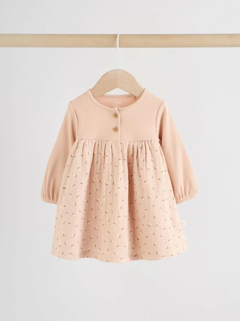 Next Purple/Pink Baby Woven Dress 2 Pack (0mths-3yrs)^ Dresses