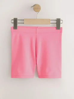 Next Purple/Pink/Animal Cycle Shorts 5 Pack (3-16yrs)^ Shorts & Skirts