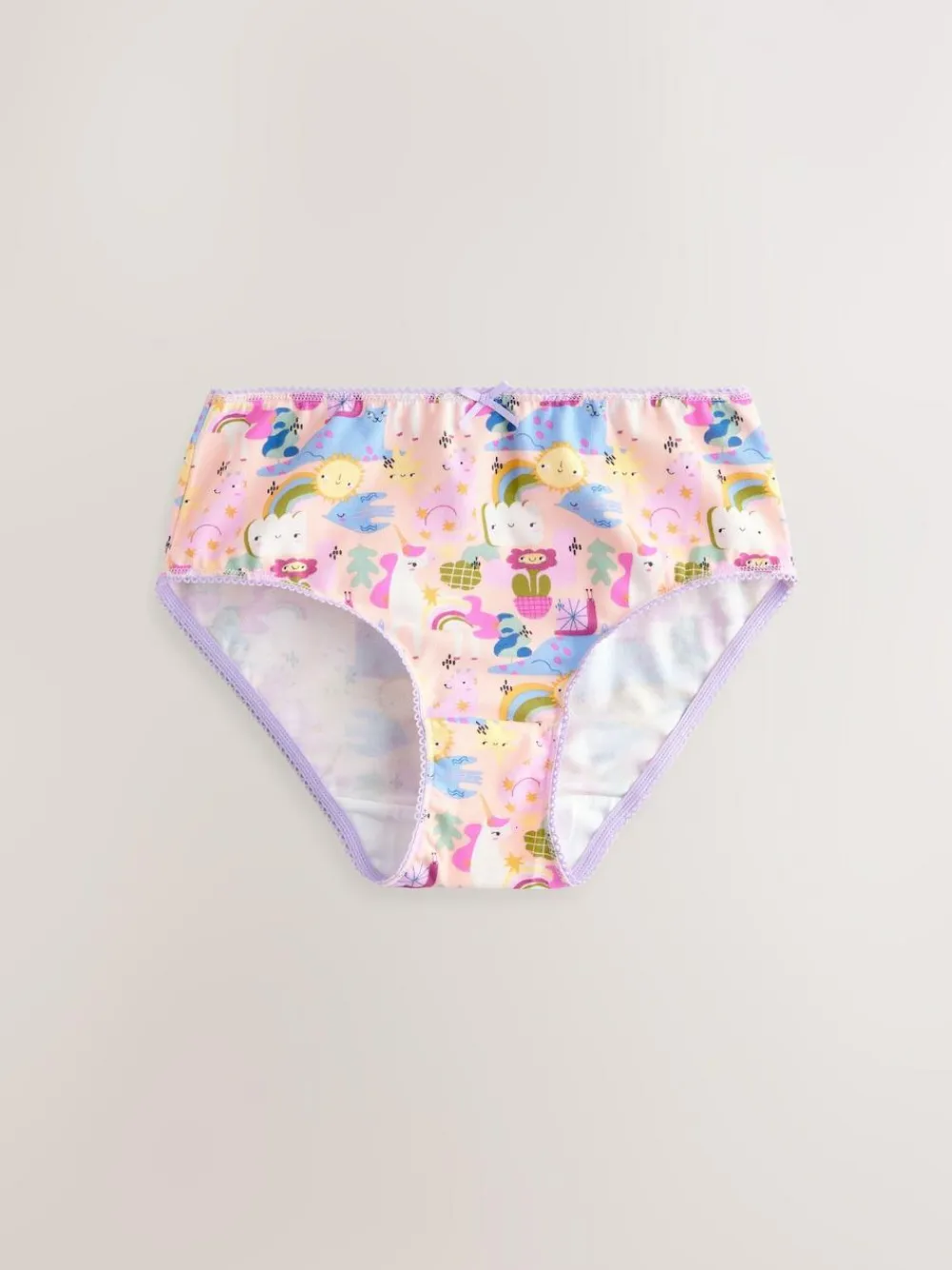 Next Purple/White Briefs 7 Pack (1.5-12yrs)^ Underwear