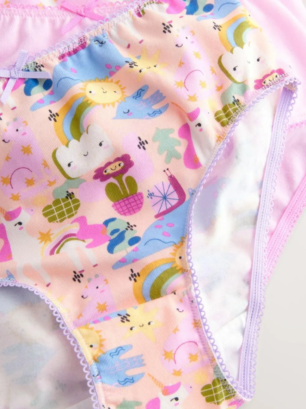 Next Purple/White Briefs 7 Pack (1.5-12yrs)^ Underwear