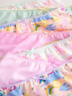 Next Purple/White Briefs 7 Pack (1.5-12yrs)^ Underwear