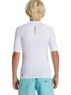 Quiksilver Youth Short Sleeve UPF50 Rash Vest^BOY Swimwear