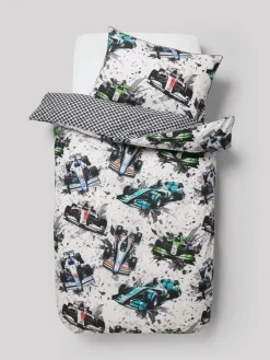Next Racing Cars Duvet Cover and Pillowcase Set^ Bedsets & Duvet Covers|Childrens Bedding