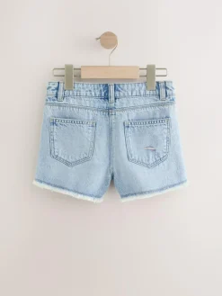 Next 100% Cotton Frayed Edge Distressed Shorts (3-16yrs)^ Shorts & Skirts