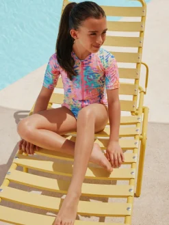 Next Short Sleeved Sunsafe Swimsuit (3mths-16yrs)^ Swimwear