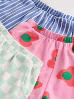 Next Barrel Trousers 3 Pack (3mths-7yrs) Rainbow