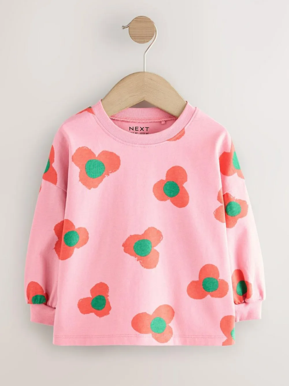 Sale Next Rainbow Character Long Sleeve Tops 3 Pack (3mths-7yrs)