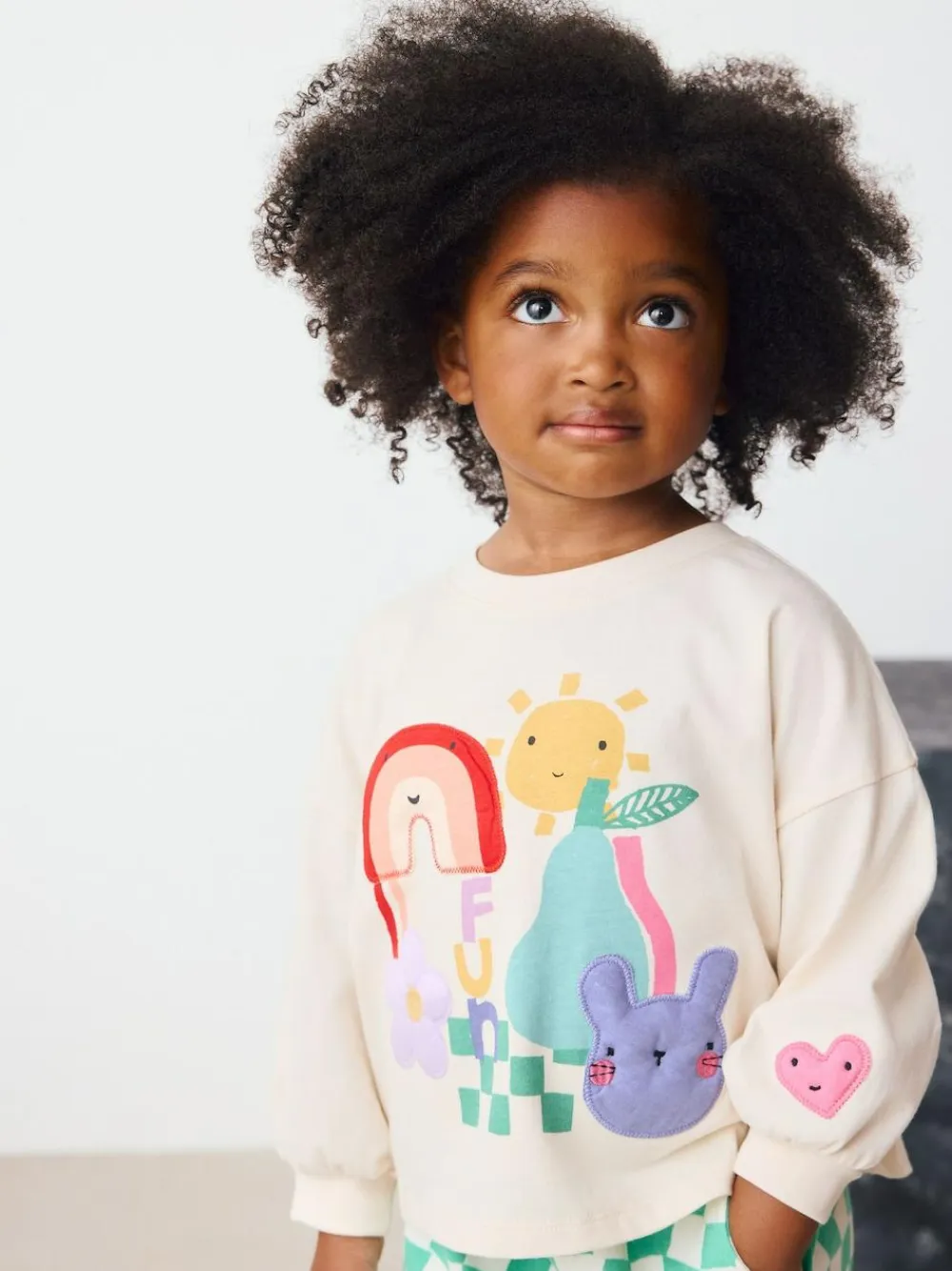 Sale Next Rainbow Character Long Sleeve Tops 3 Pack (3mths-7yrs)