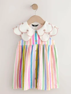 Next Collared Summer Dress (3mths-7yrs)^ Baby Girls|Dresses